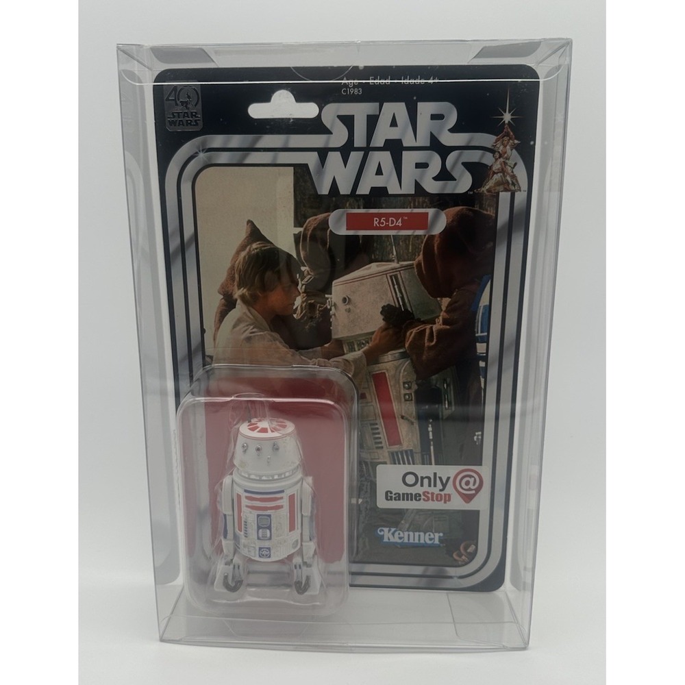 2017 STAR WARS BLACK SERIES 40TH ANNIV R5-D4 GAMESTOP EXCLUSIVE SEALED W/ CASE